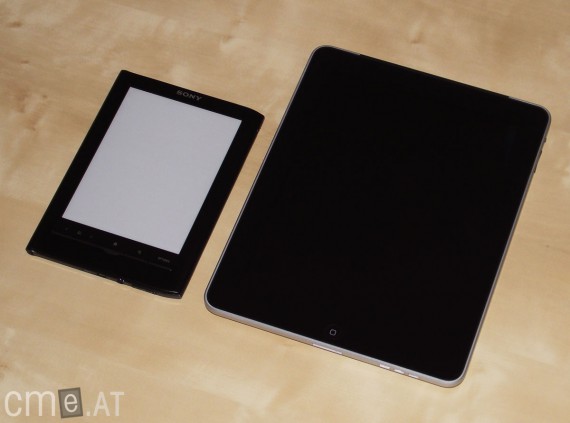 Sony PRS 650 vs. Apple iPad